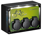 E-Bike charging station - TG BCS 3 BE/FR LED