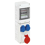 Socket outlet combination - STV 512-K