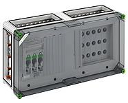 Combined fuse enclosure - GST 401 KN-400